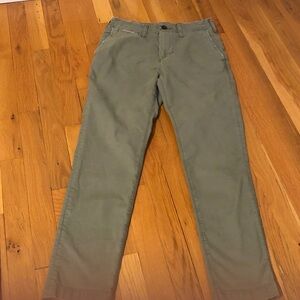 Boys Olive/khaki Green Pants size 26/30 American eagle.